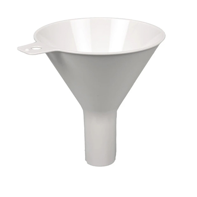 Powder Funnel Bio-PE, Ø 100 mm, white